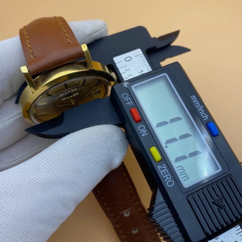 Vintage Tissot Seastar Jumbo Watch Men's Automatic Cal 2481 ETA Swiss Gold Dial